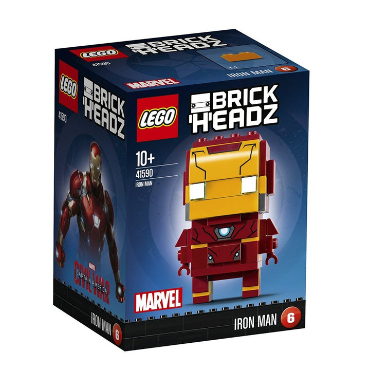 LEGO Brickheadz 41590 - "Iron Man Konstruktionsspiel, bunt 41590 Iron Man, 41590 Iron Man