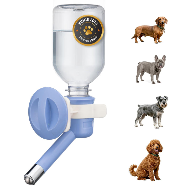 Choco Nose Patentierte tropffreie Wasserflasche für Hunde, Katzen und andere kleine, mittelgrosse Ti