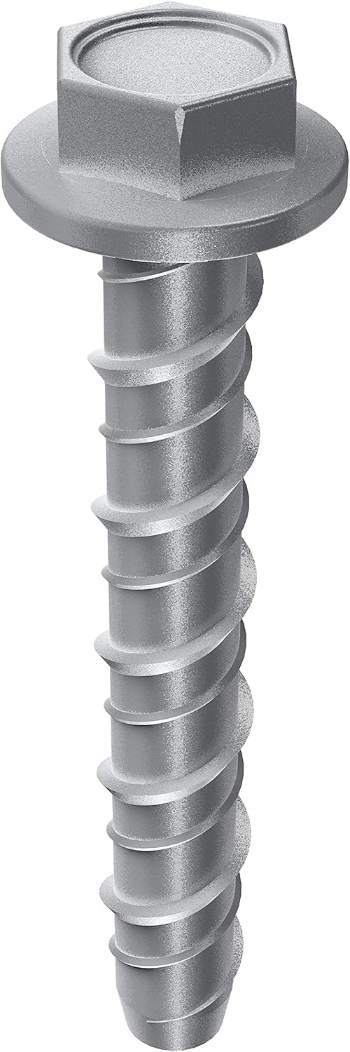 TOX 41101081 Karton Betonschraube Sumo Pro 1, 10x60 mm, 25 Stück, 041101081, Silberfarben, M10X60 mm