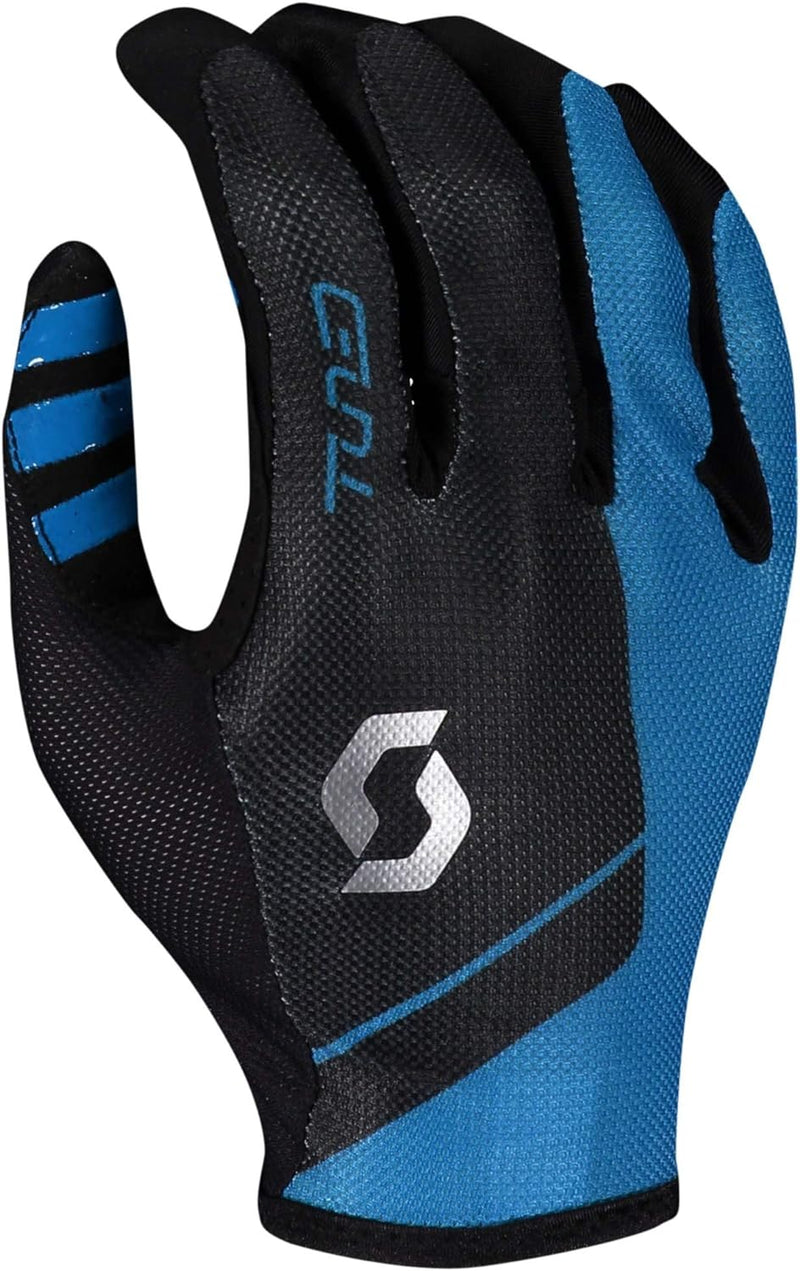 Scott Traction Tuned Fahrrad Handschuhe lang Atlantic blau/schwarz 2021: Grösse: XXL (12)