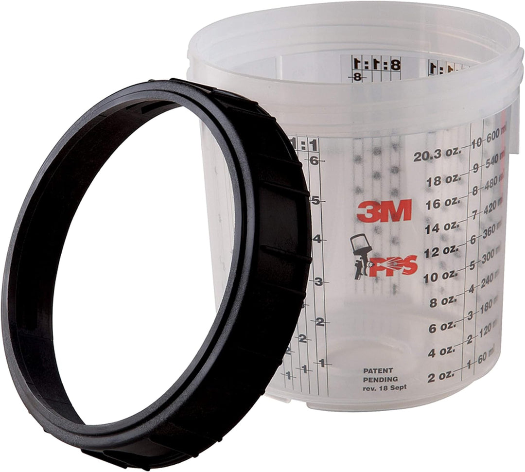 3M PPS (Original-Serie) Cup & Collar, 16122, Midi, 2 pro Karton, Midi