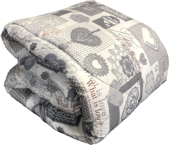 Art. Polar 2021 Steppdecke für den Winter, weiche Mikrofaser, gesteppt, 300 g, warme Thermodecke (Do