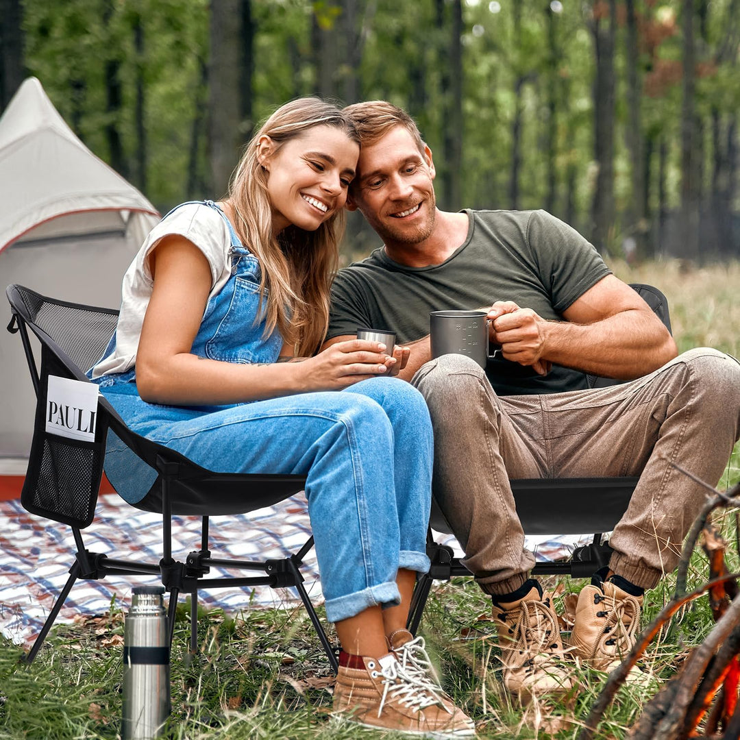 Sportneer Campingstuhl Faltbar Camping Stuhl Tragbarer Campingstühle 150Kg Faltstuhl Ultraleichter P