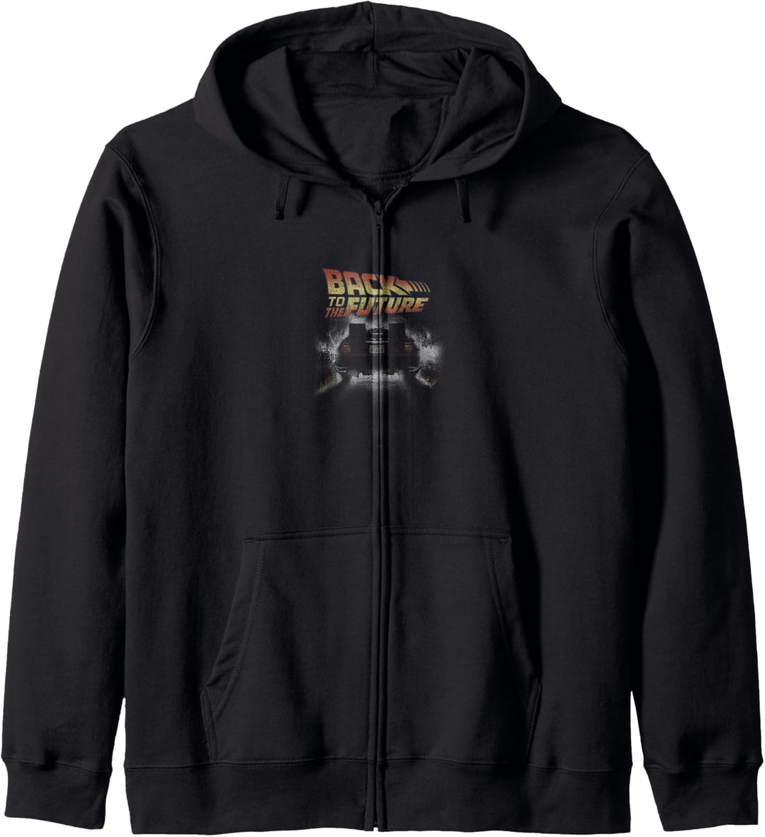 Back To The Future Delorean Fade Kapuzenjacke