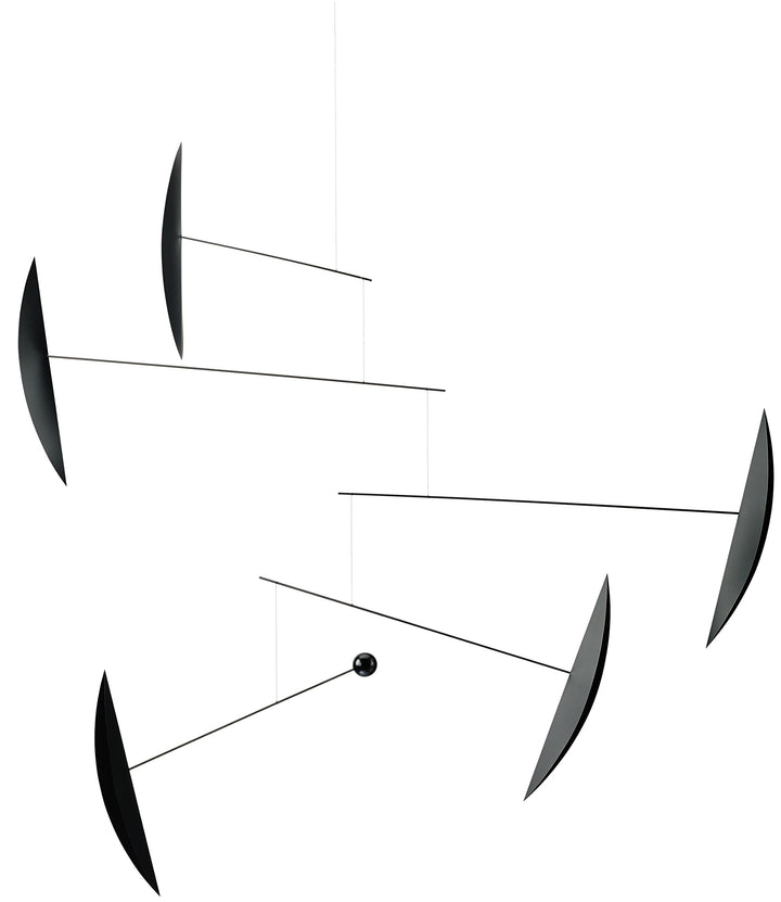 Flensted Tango, Black Mobiles, Folie, Schwarz, 105cm, Schwarz