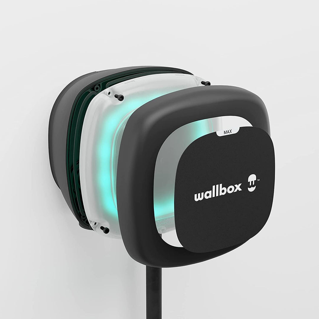 Wallbox Pulsar Max, Ladegerät für Elektrofahrzeuge (22 kW, Type 2, Wi-Fi, Bluetooth, OCPP, innen/aus