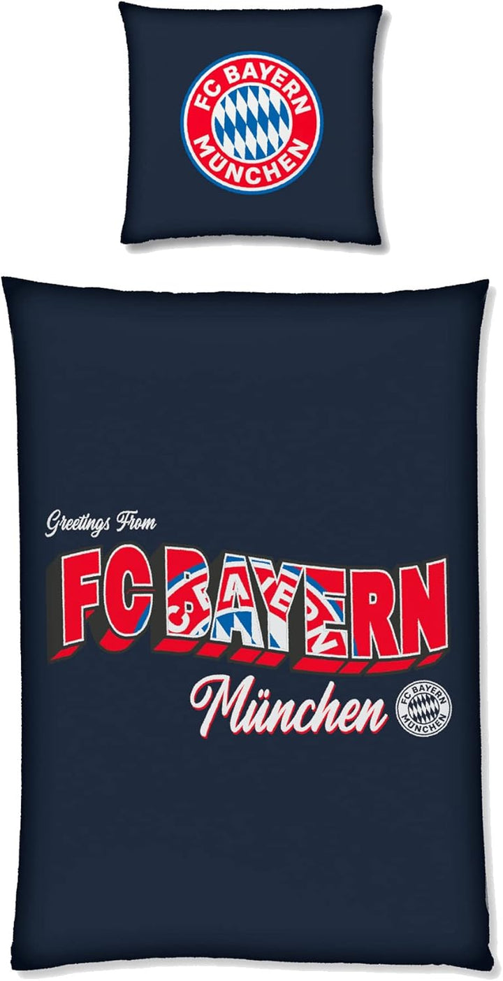 FC Bayern München Bettwäsche Greetings from Bayern Navy