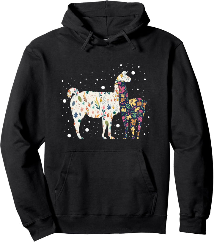 Vintage Lama Pullover Hoodie
