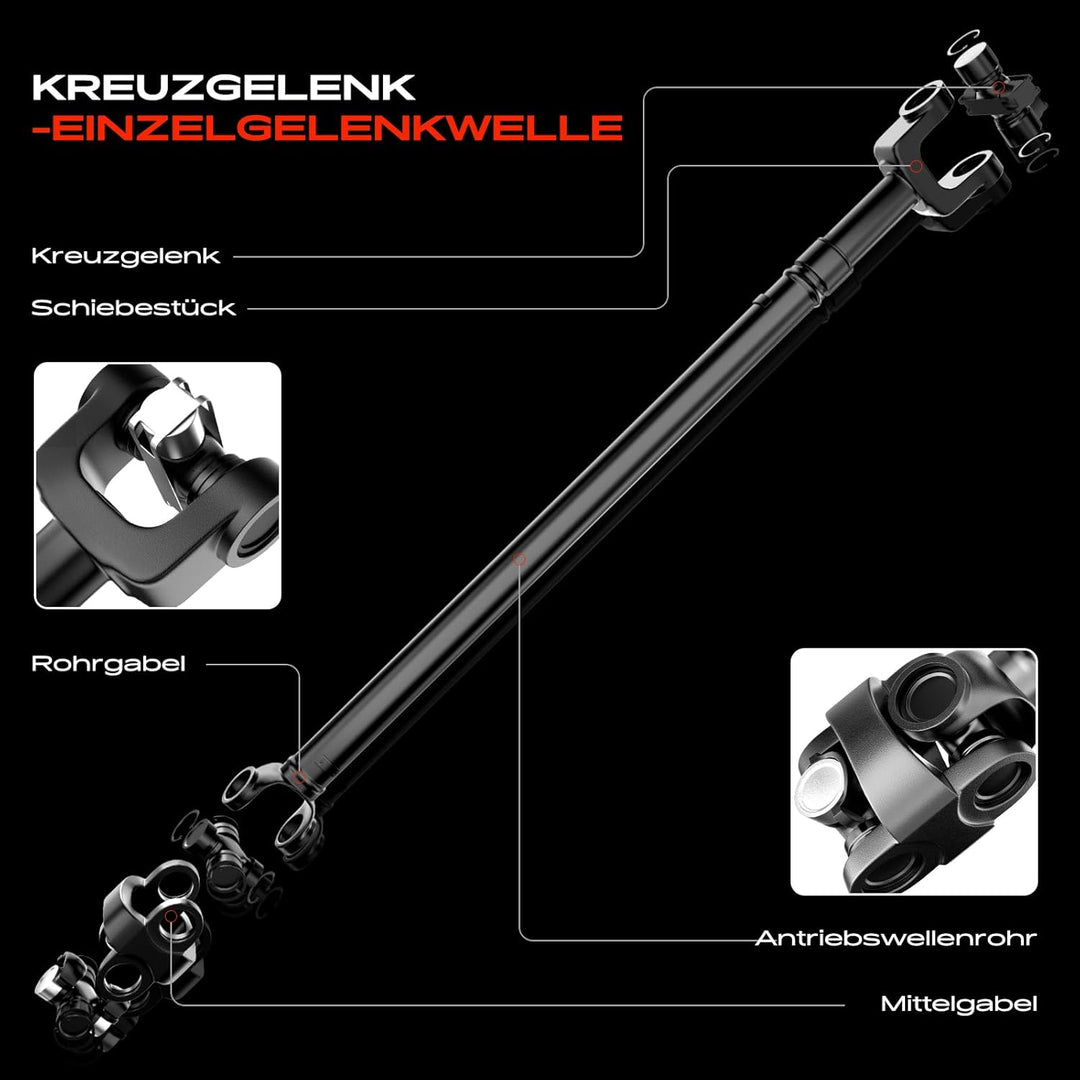 Kardanwelle Gelenkwelle 696mm Vorderachse für M Klasse W163 ML320 ML350 3.2L 3.7L 1998-2005 A1634100