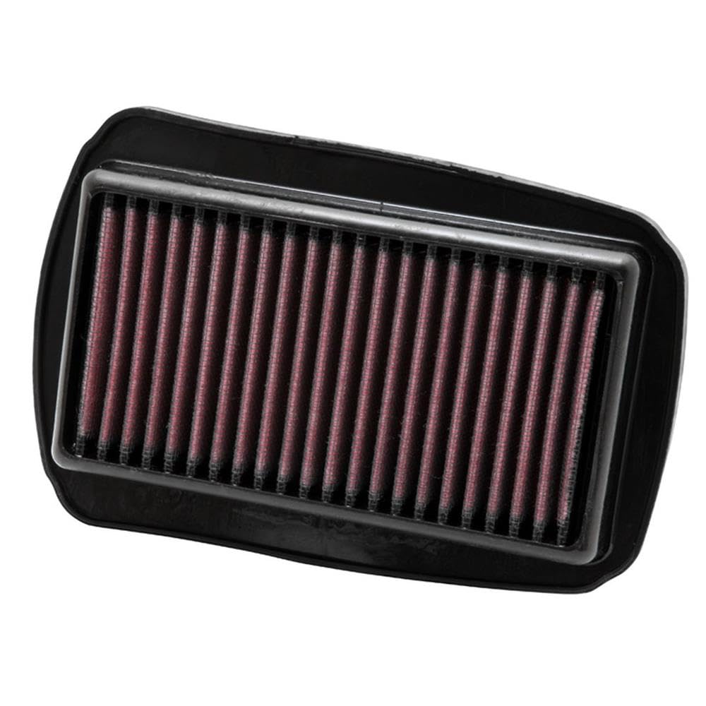 K&N YA-1208 Motorrad K&N Tausch-Luftfilter Rot