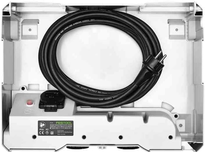 FESTOOL Systainer SYS-PowerHub IP44 mit 5 Steckdosen 396 x 296 x 157,5 mm, 1 Stück,200231