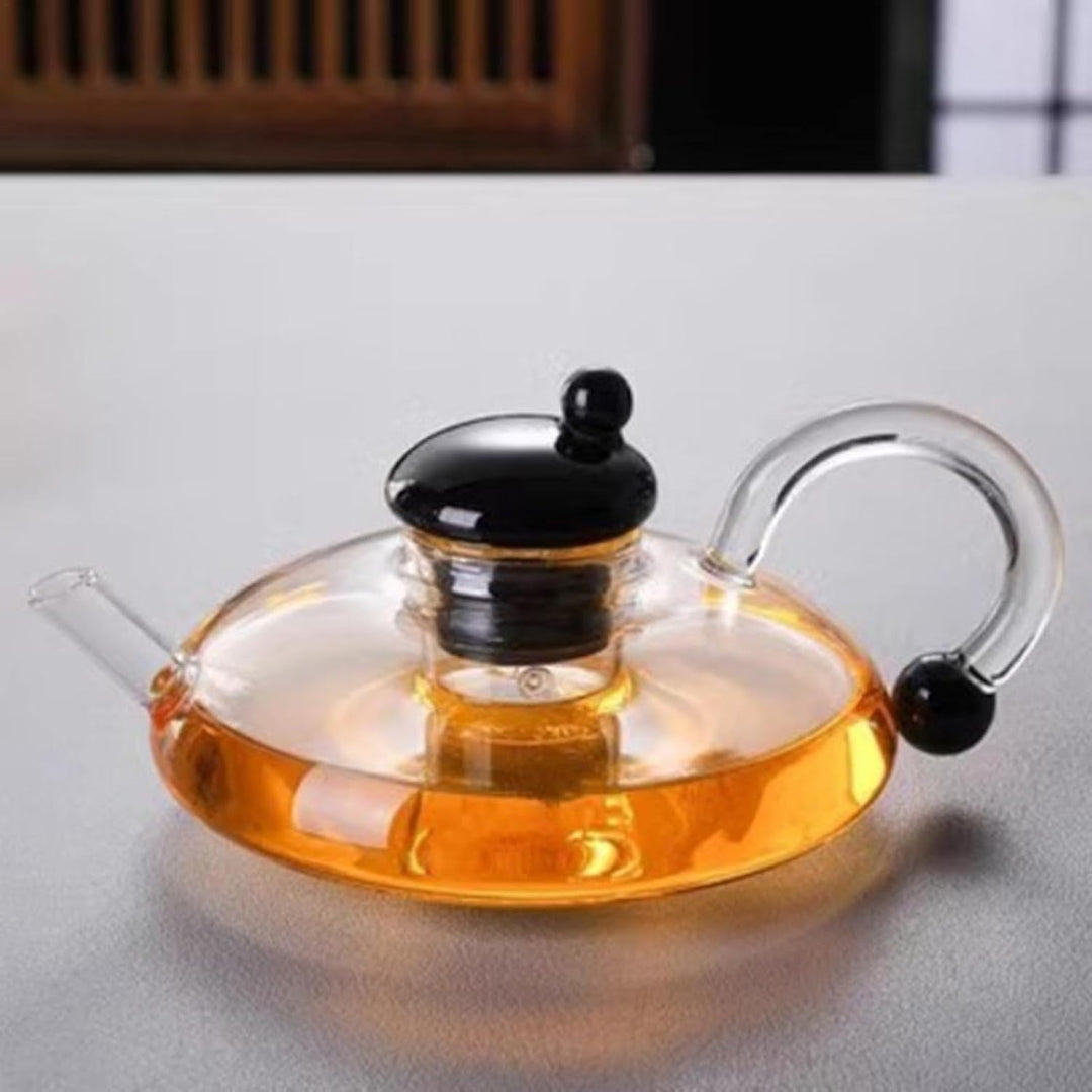 Teekanne Mit Siebeinsatz, Glasteekanne, Tee-ei Kanne, Teekessel Glas Mit Sieb, Teebereiter Für Losen