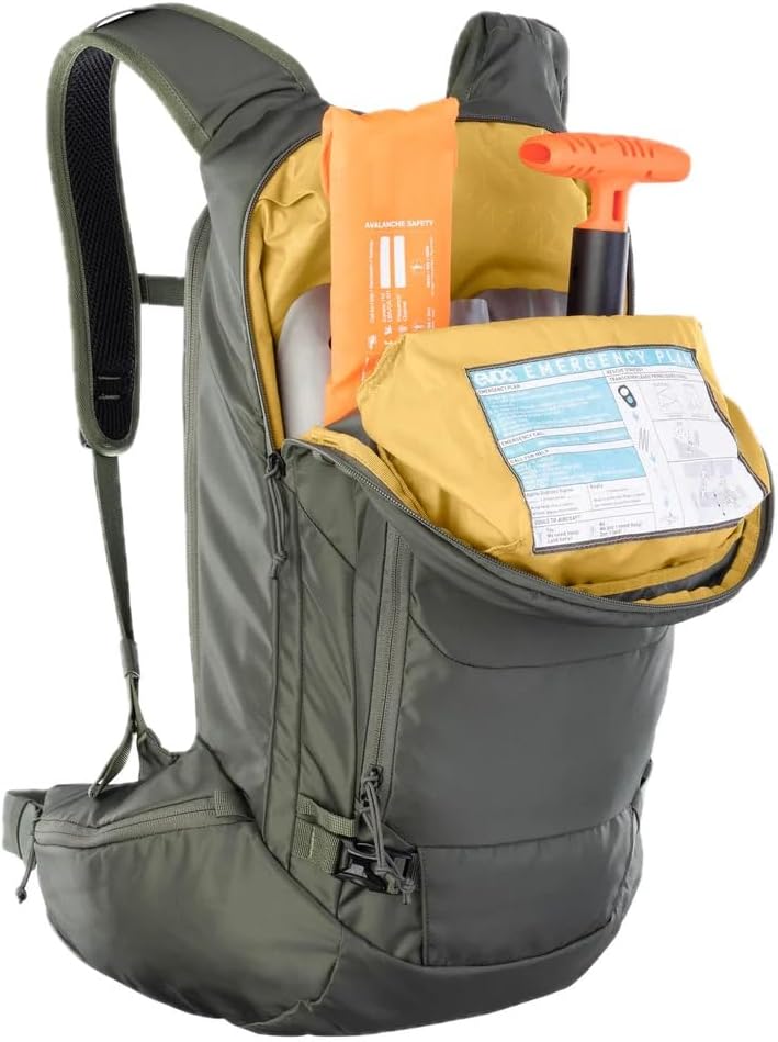 EVOC LINE 20 Tourenrucksack, Skirucksack (NEURALITE SYSTEM, separates Lawinenfach mit Notfallplan, S