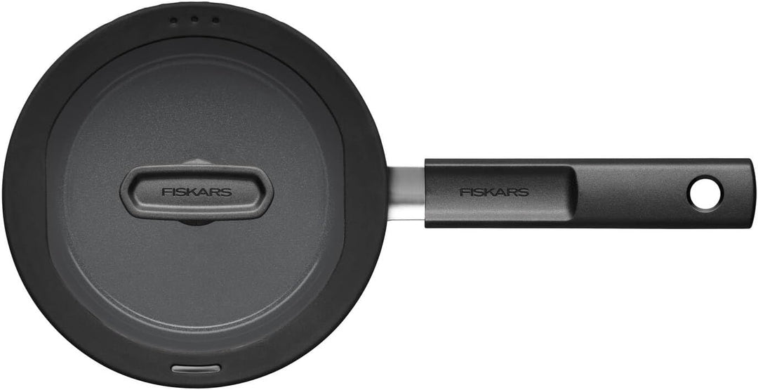 Fiskars Stieltopf mit Deckel, Hard Face, Durchmesser 18 cm, Füllmenge: 1,8 Liter, Für alle Kochfelde
