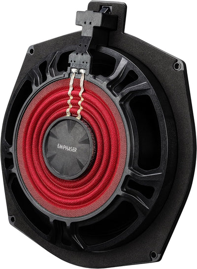 EMPHASER EM-BMWSUB2 – High Power 20 cm / 8 Zoll Auto Untersitz Subwoofer, kompatibel mit BMW Fahrzeu