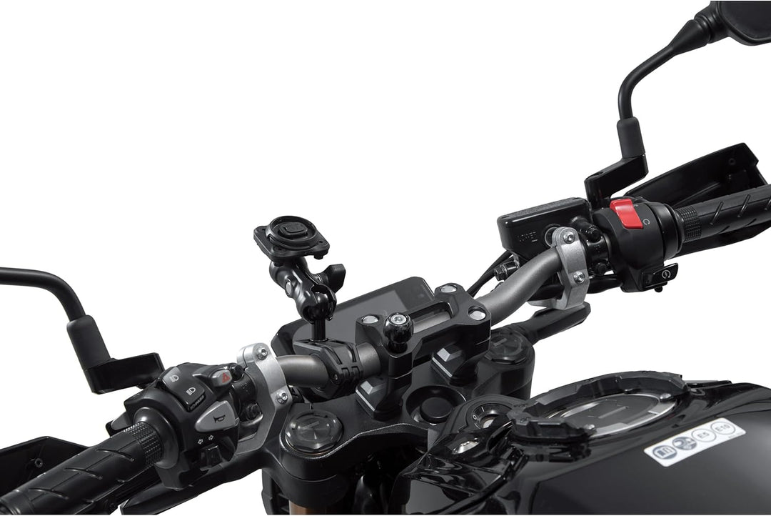 SW-Motech Universal Navi-Kit mit Smartphone Drybag - Inkl. 2" Klemmarm. Für Lenker/Spiegelgewinde.