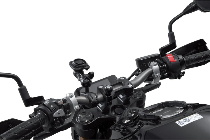 SW-Motech Universal Navi-Kit mit Smartphone Drybag - Inkl. 2" Klemmarm. Für Lenker/Spiegelgewinde.
