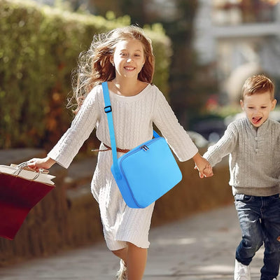 Annmore Tasche für TIMIO Starter Kit, mit Netztaschen für 4 Satz 20 Discs, Blau, Blau