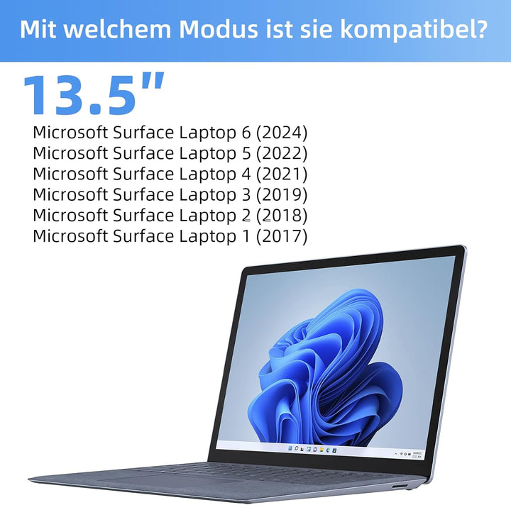 Mamol Magnetischer Blickschutzfilter für 13,5 Zoll Microsoft Surface Laptop 5/4/3/2/1, Entfernbare B