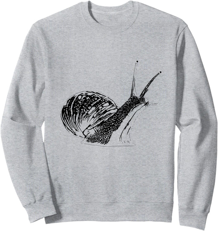 Schnecken Motiv Schneckenhaus Weichtiere bunte Schnecke Sweatshirt