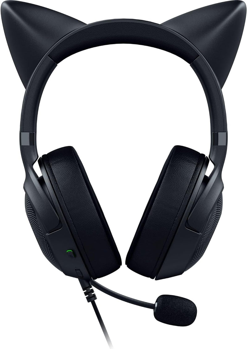 Razer Kraken Kitty V2 - Kabelgebundenes RGB-Headset mit Katzenohren (Reaktive Streaming-Beleuchtung,