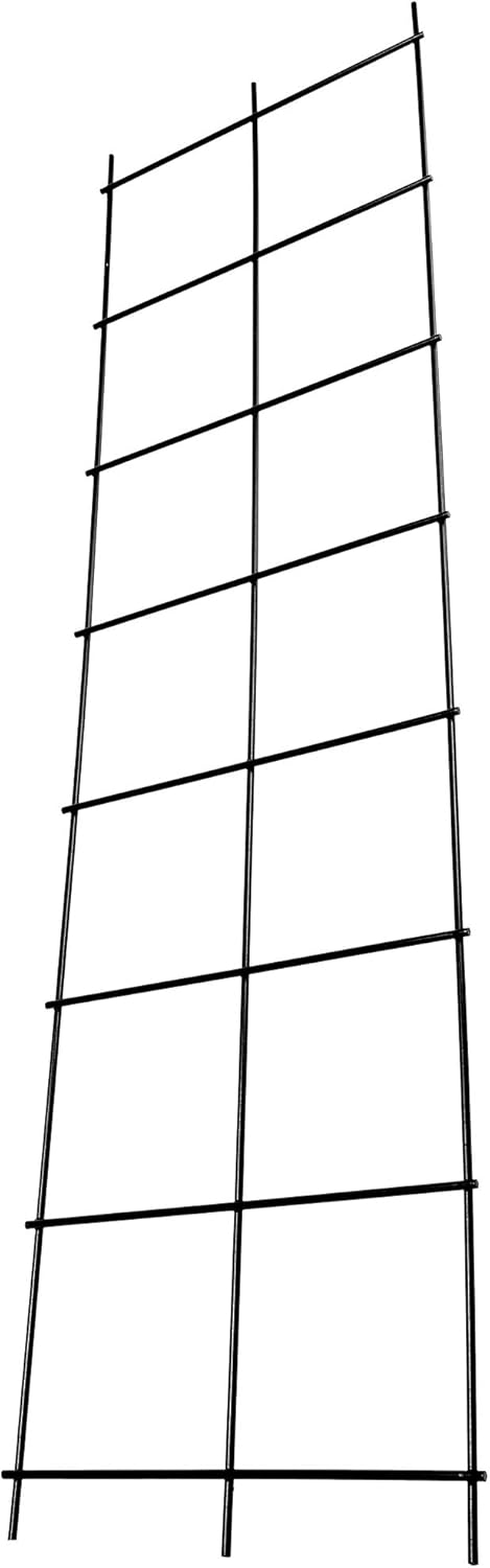 KADAX Rankgitter, Rankhilfe aus Stahl, Wandgitter für Pflanzen, Garten, Balkon, Terrasse, Drahtgitte