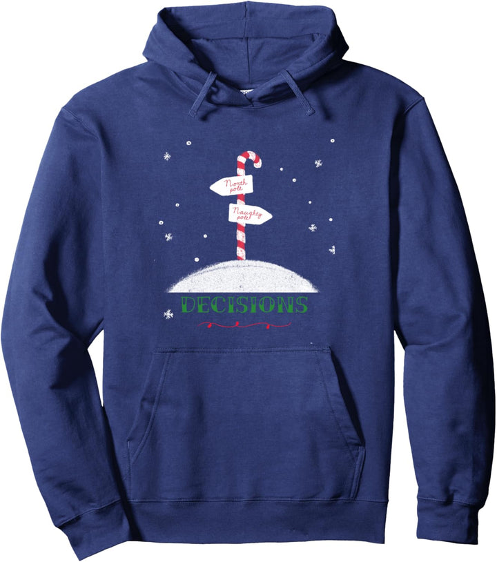 Nordpol oder Freche Pole Entscheidungen. Pullover Hoodie