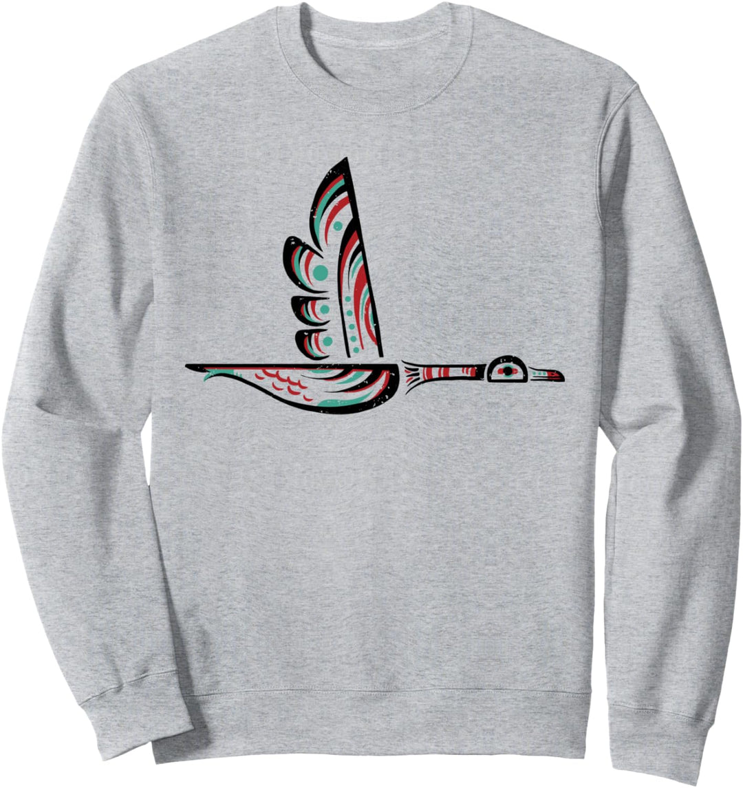 Indianer Gans Astrologisches Zeichen Indian Zodiac Sweatshirt