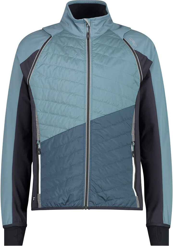 CMP Herren Leichte Herren-softshelljacke mit Abnehmbaren Ärmeln Leichte Softshelljacke 46 E772 HYDRO