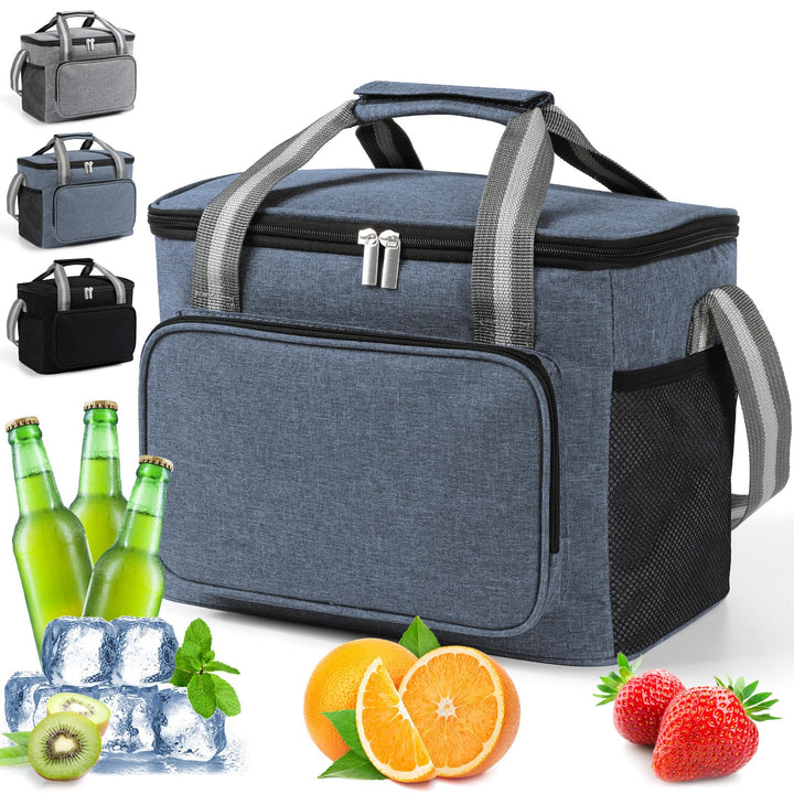 Kühltasche Klein, Kleine Kuhltasche fur Unterwegs, Kuhltaschen Faltbar, Thermotasche für Picknick/BB