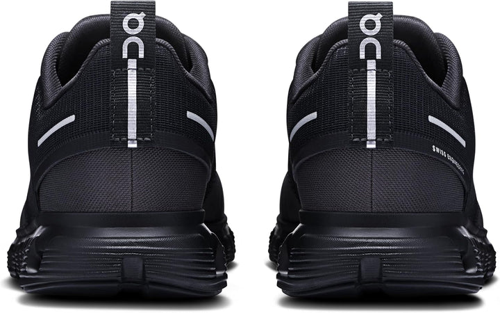 On Cloud 6 Herren-Sneaker, Schwarz/Schwarz, 10.5