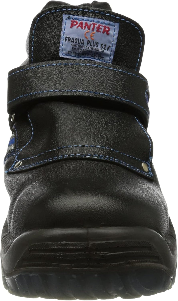 Panter 414101700 – Schmiede Klettverschluss Plus S2 Schwarz PU/TPU, Schwarz, 40 40 EU, 40 EU