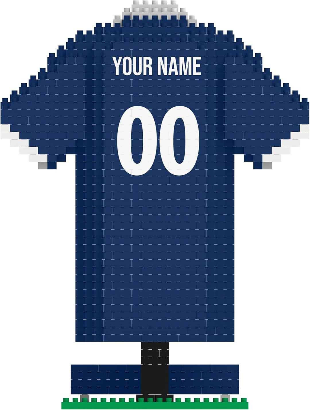 FOCO Offizielles Lizenzprodukt Personalisiertes Fussball-3D-BRXLZ-Schreibtisch-Trikot (Paris Saint G