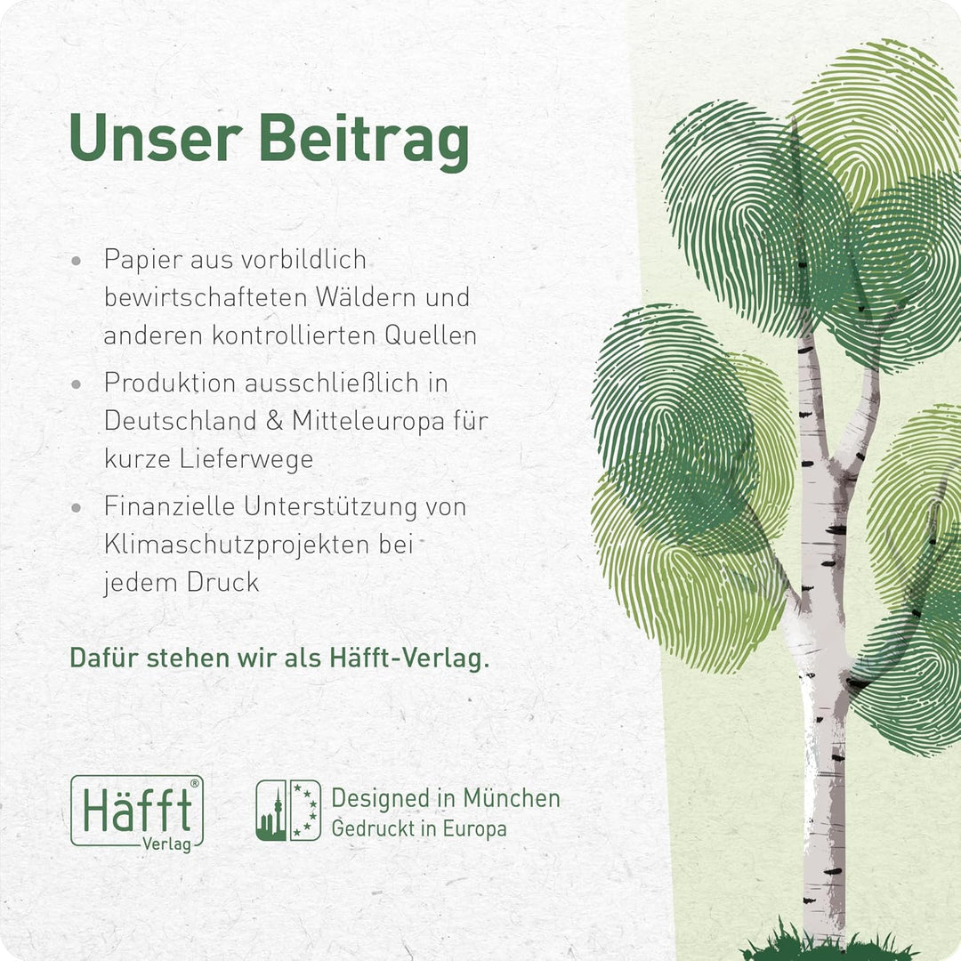Häfft® Babyalbum "Little Rocket" Baby-Tagebuch für Schwangerschaft und das erste Jahr - Erinnerungsa