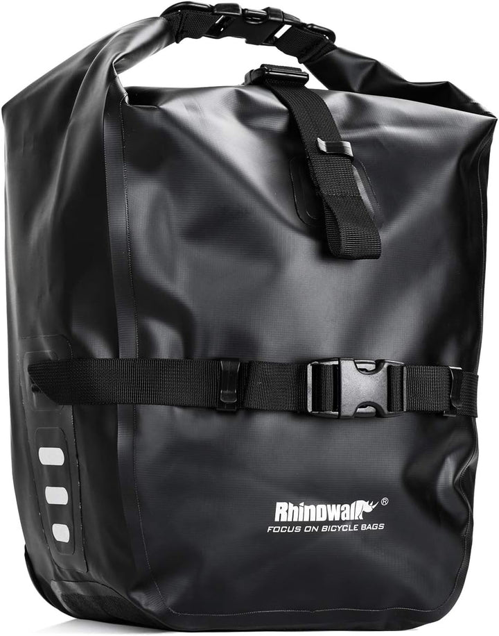 Rhinowalk 20L Fahrradtasche Wasserdicht Gepäckträgertasche Fahrrad Gepäckträger Seitentaschen Rollto