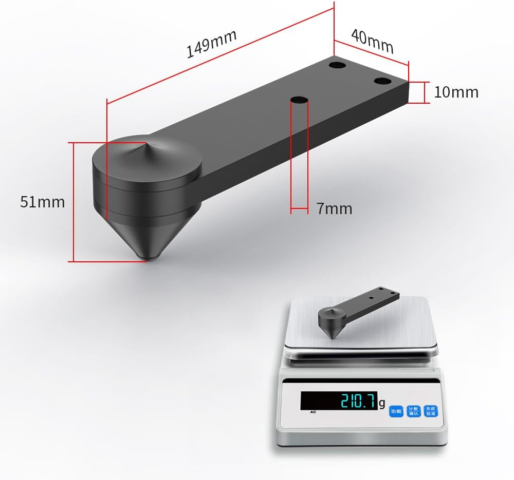 4 Stücke Lautsprecher Spikes Aluminium Spike Absorber Isolation Lautsprecher Spike Ständer,Stossfest