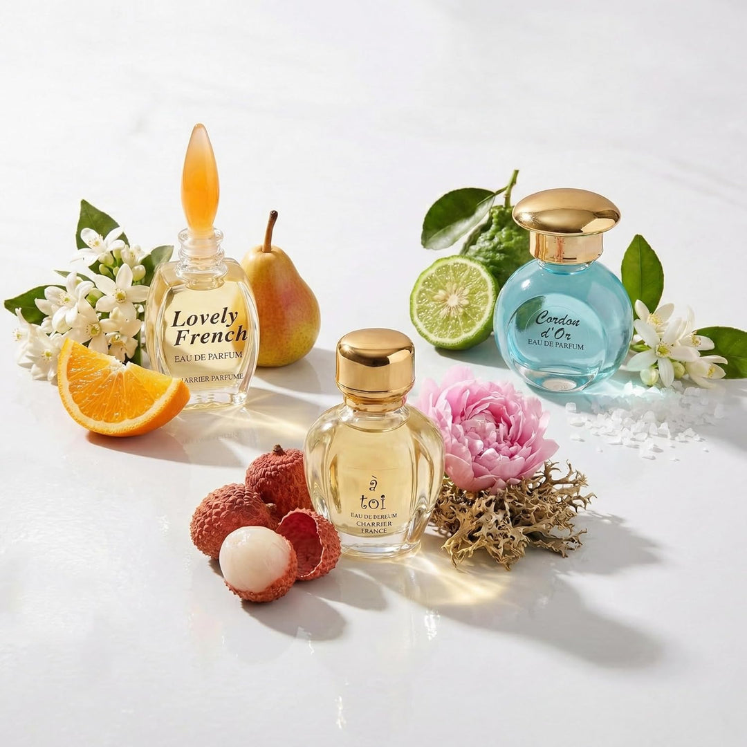 Charrier Parfums "Collection Precieuse" 10 Eaux de Parfum Miniatures Total 58.8 ml