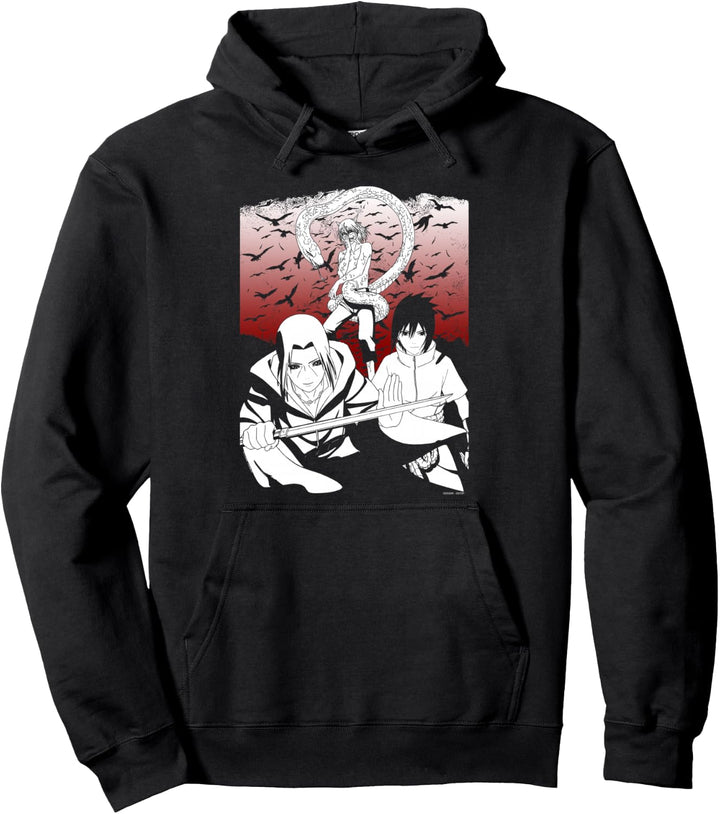 Naruto Shippuden Sasuke Orochimaru Pullover Hoodie