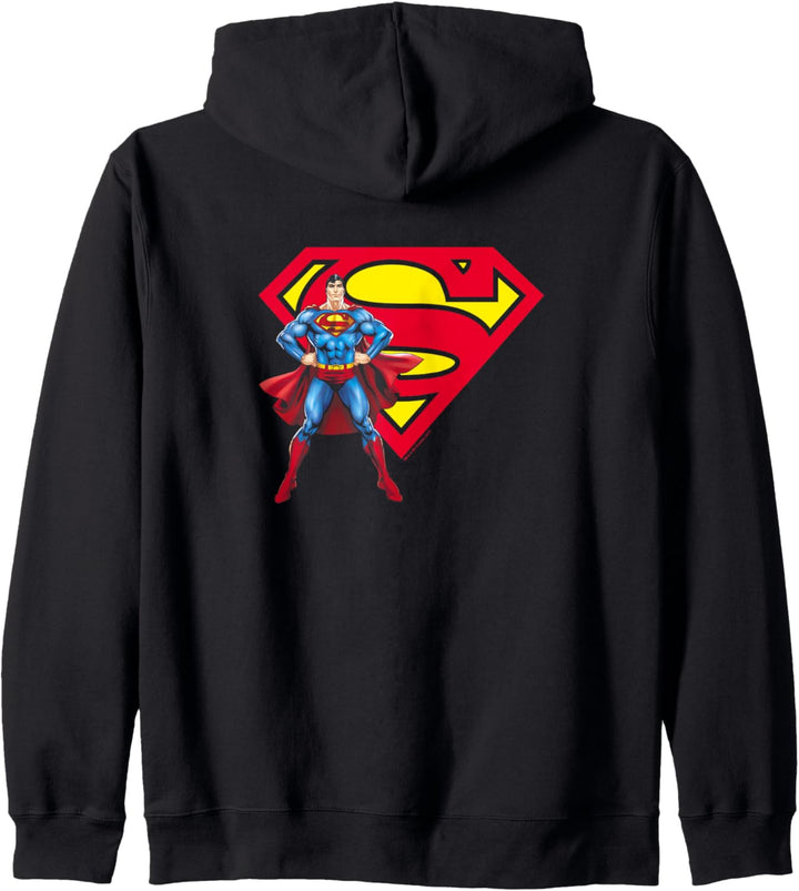 Superman & Logo Kapuzenjacke