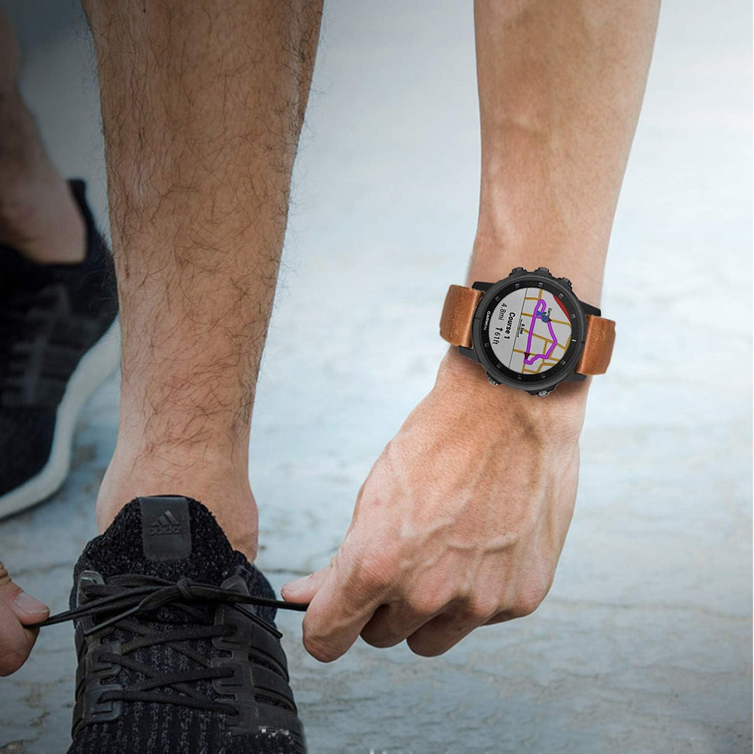 TRUMiRR Ersatz für Garmin Fenix 8 47mm/Fenix E 47mm/Approach S70 47mm/Fenix 7 Pro/6 Pro Armband,22mm