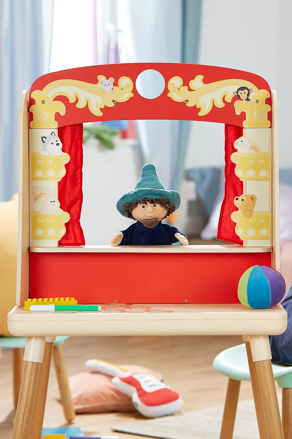 Sterntaler 3601933 Handpuppe Räuber, Ideal für Puppentheater und Rollenspiele, 36 x 26 x 10 cm, Mehr