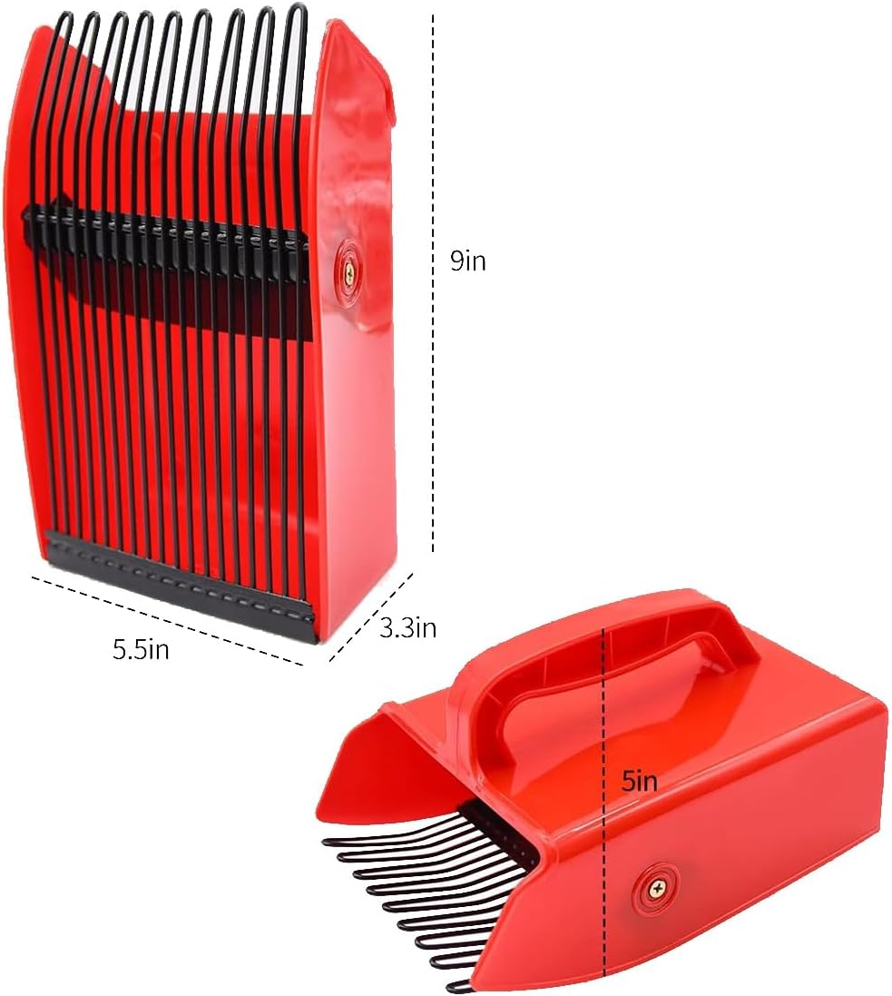 Beerenpflücker, Beerenpflücker und Rechen mit Metallkamm und Ergonomischem für Einfacheres Beerenpfl