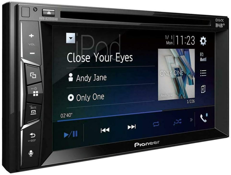 Pioneer AVH-Z3200DAB 2-DIN-Multimedia Player, 6,2-Zoll ClearType-Touchscreen, Smartphone-Anbindung,