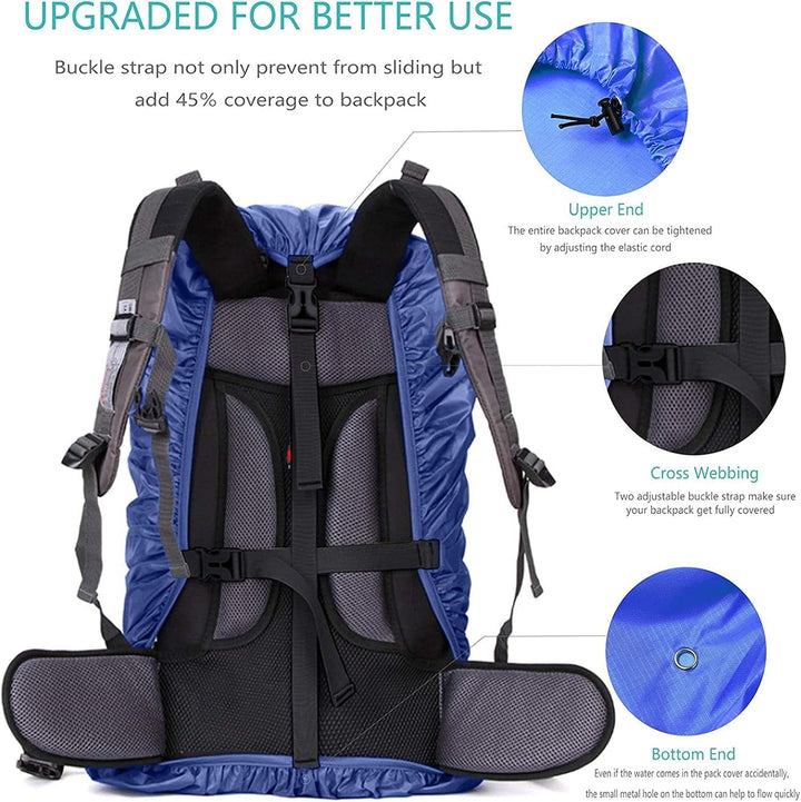 Rucksack-Regenschutz (20-100L) Blau/Blue X-Small, Blau/Blue X-Small