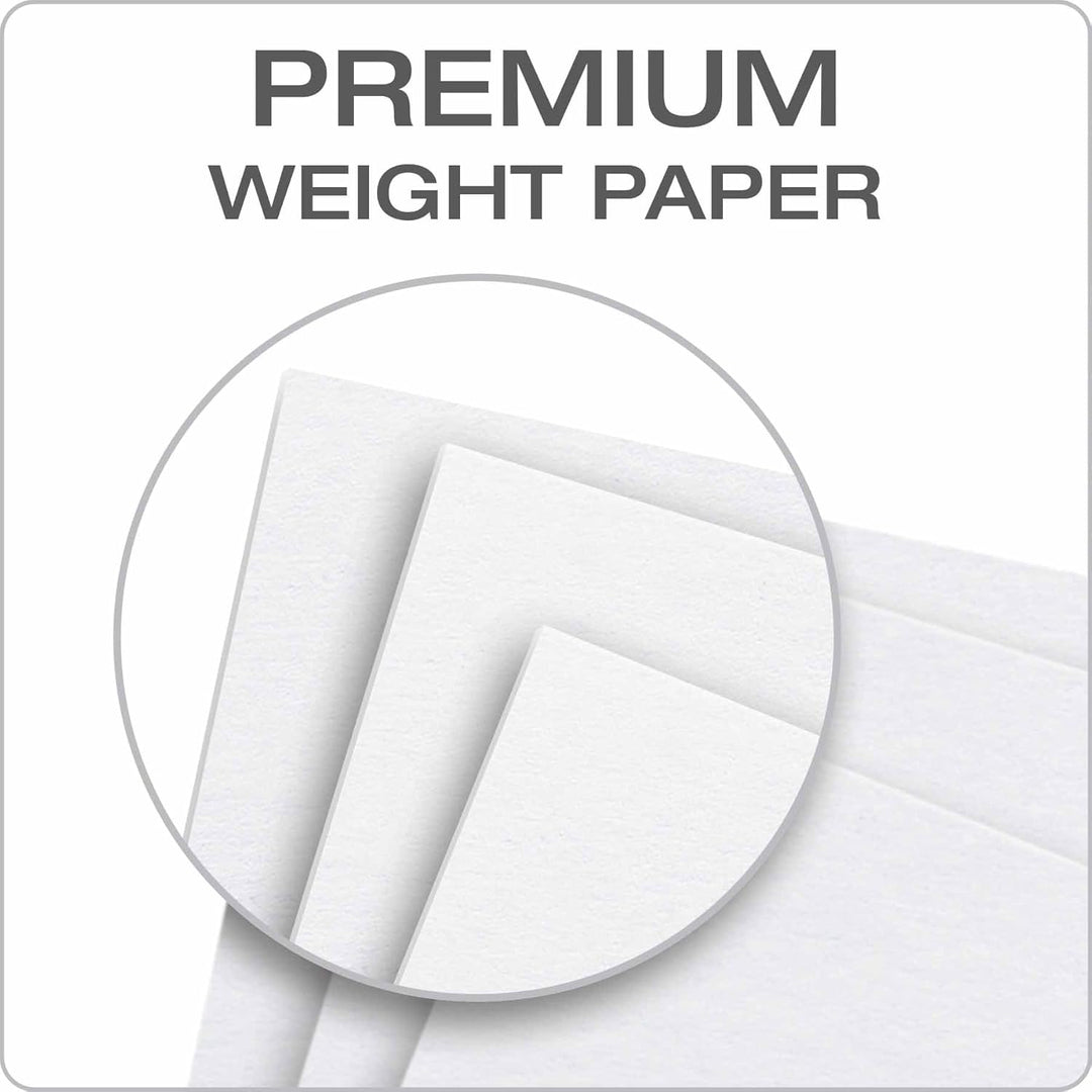 Oxford Blank Index Cards, 5" x 8", White, 500 Cards (5 Packs of 100) (50) 5 x 8, 500 Count Leer, 5 x
