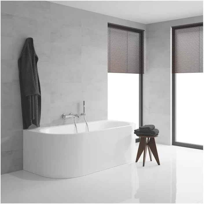 GROHE Essence - Einhand- Wannenbatterie (Wandmontage, integrierter Rüchflussverhinderer, automatisch