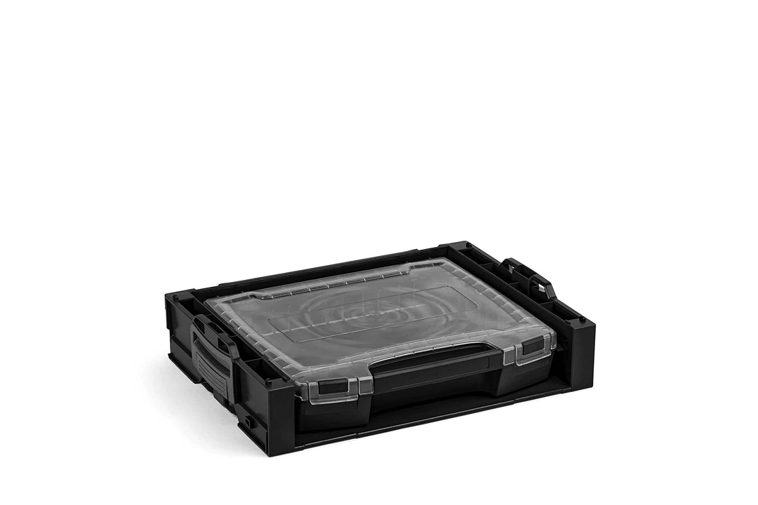 i-BOXX Rack aktiv mit i-BOXX 72 schwarz | Werkzeugkoffer stapelbar Bosch | Werkzeugaufbewahrung Syst