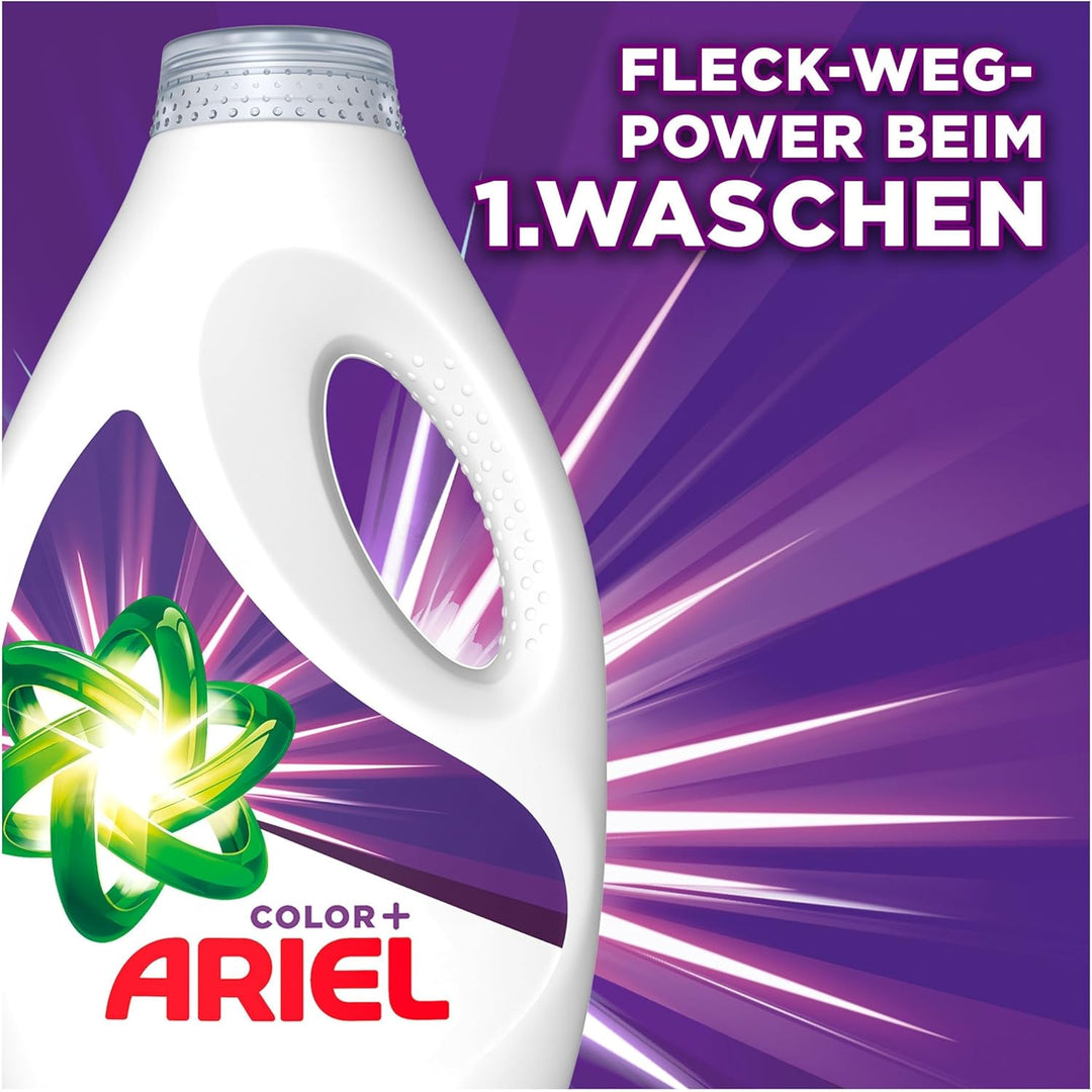Ariel Flüssigwaschmittel, 80 Waschladungen, Color+ 4 l (1er Pack) Neu, 4 l (1er Pack) Neu