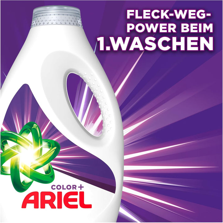 Ariel Flüssigwaschmittel, 80 Waschladungen, Color+ 4 l (1er Pack) Neu, 4 l (1er Pack) Neu