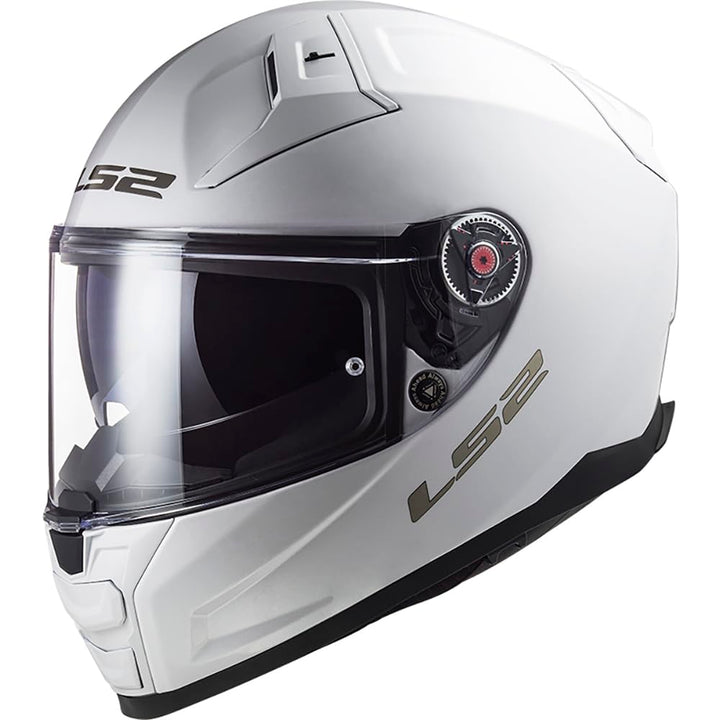 LS2, Integralhelme motorrad VECTOR II solid white, XL XL Weiss, XL Weiss